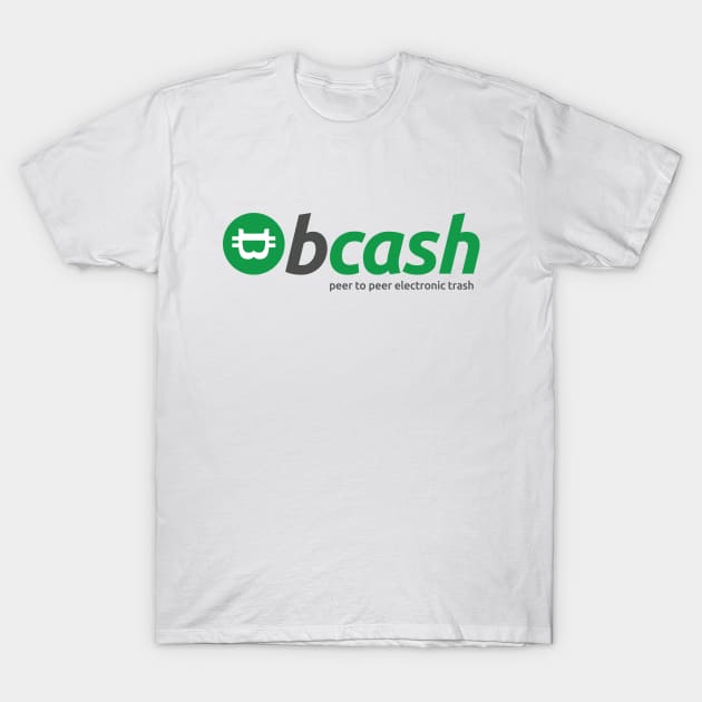 Bcash Logo T-Shirt by paidshill